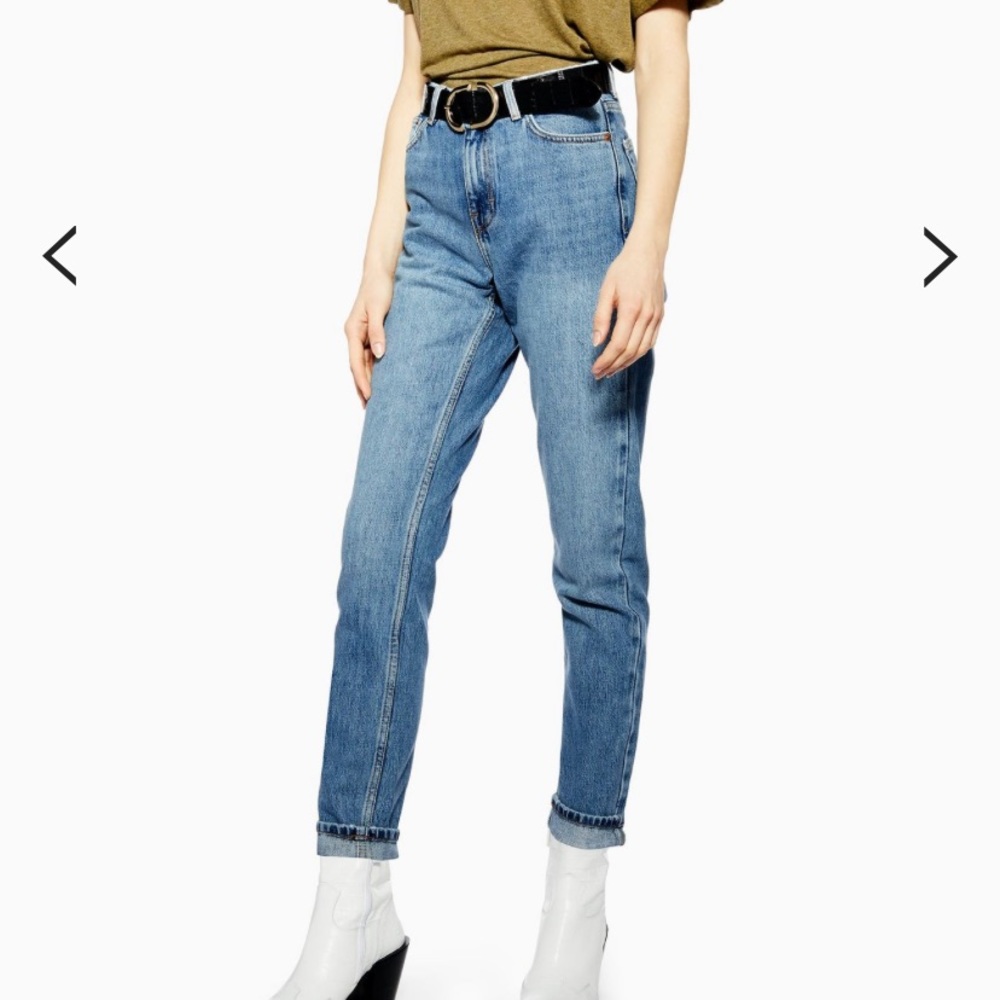 Topshop Moto Mom Jeans Size 25